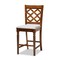 Baxton Studio Ramiro Modern Grey Fabric and Walnut Brown Finished Wood 5-PC Pub Set 176-11376-10903-Zoro - alternate 9